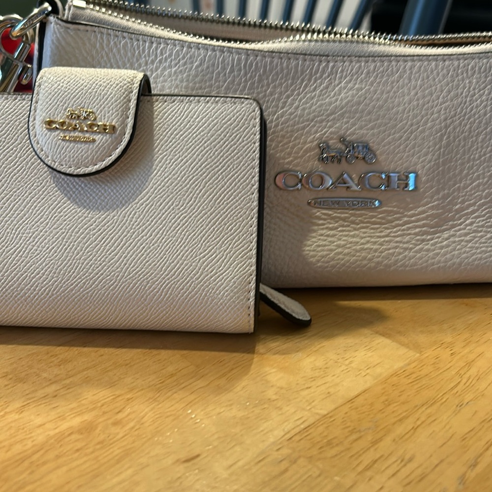 Clean Coach Wallet and Purse